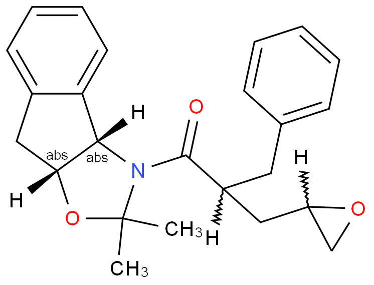 N-[N,O-ISOPROPYLIDENE-(2R)-HYDROXY INDAN-(1S)-YL]-(2R)-BENZYL-(4S,5)-EPOXY PENTANAMIDE