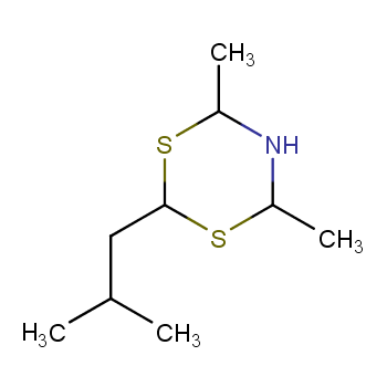2-异丁基-4,6-二甲基二氢-l,3,5-二噻嗪CAS号101517-87-7