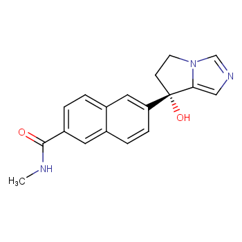 (S)-6-(7-羟基-6,7-二氢-5H-吡咯并[1,2-c]咪唑-7-基)-N-甲基-2-萘酰胺