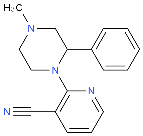 米氮平腈杂质化学结构式