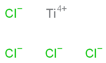 四氯化钛化学结构式