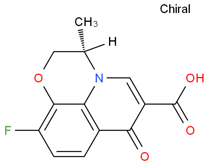 左氧氟沙星杂质J化学结构式