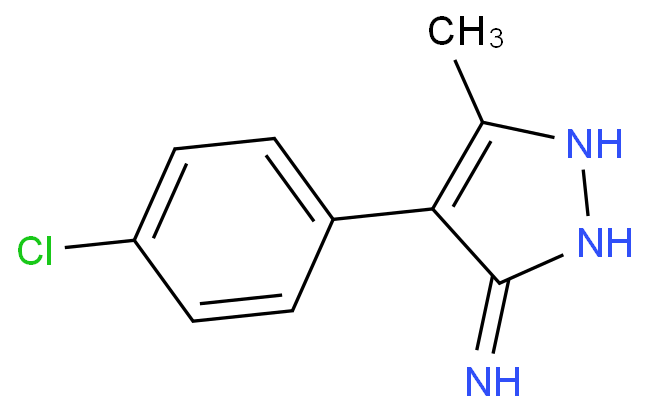 4-(4-CHLORO-PHENYL)-5-METHYL-2H-PYRAZOL-3-YLAMINE