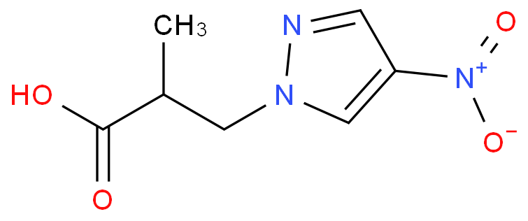 2-Methyl-3-(4-nitro-1H-pyrazol-1-yl)propanoic acid