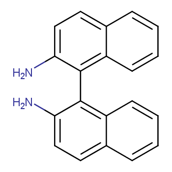 18741-85-0 (R)-(+)-1,1'-联-2-萘胺 结构式图片