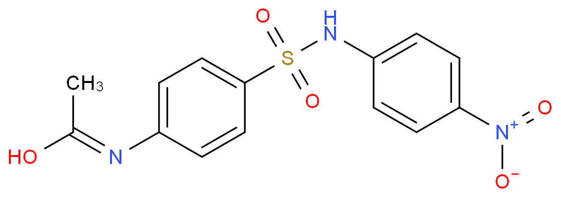 磺胺硝苯化学结构式