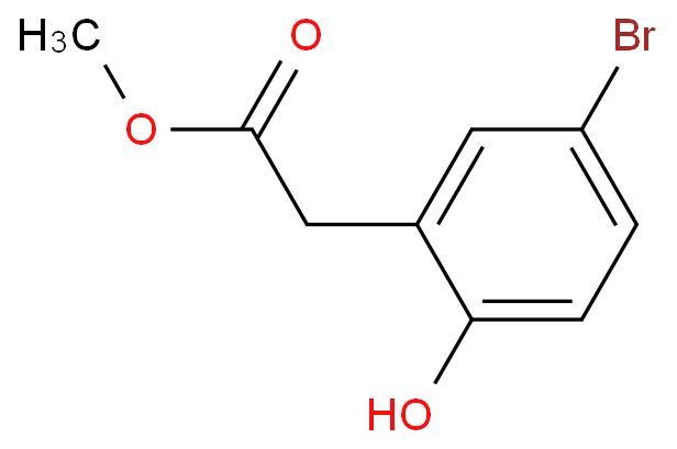 methyl 2-(5-bromo-2-hydroxyphenyl)acetate