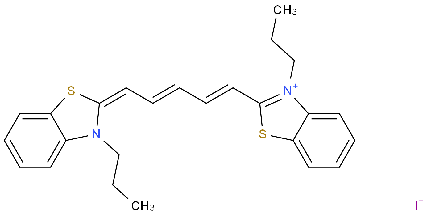 3,3ˊ-二丙基硫杂二羰花青碘化物