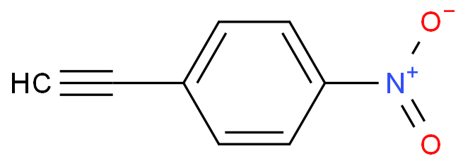 1-乙炔基-4-硝基苯化学结构式