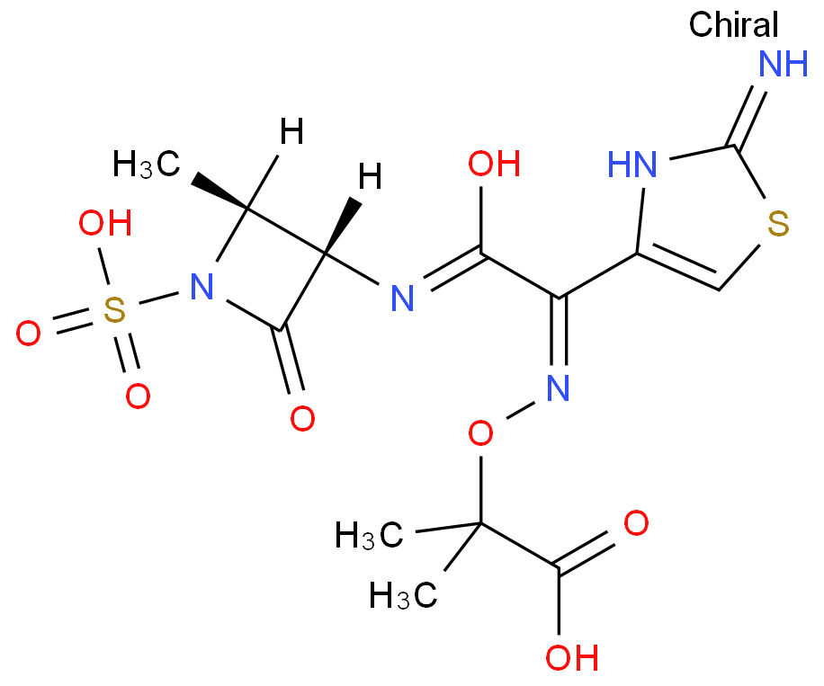 Aztreonam structure