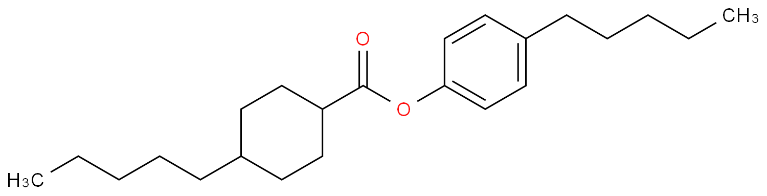 4-pentylphenyl-4'-(4-trans-pentylcyclohexyl)benzoate  