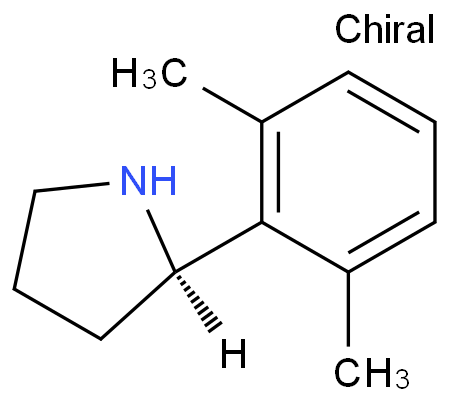 (R)-2-(2,6-二甲基苯基)吡咯烷/1213546-22-5