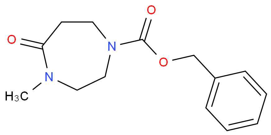 4-甲基-5-氧代-1,4-二氮杂环庚烷-1-羧酸苄酯 CAS号:1359072-90-4科研及生产专用 高校及研究所支持货到付款