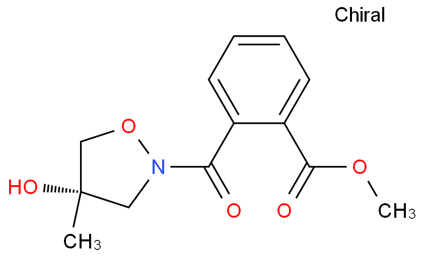 (S)-2-(4-羟基-4-甲基异恶唑烷-2-羰基)苯甲酸甲酯/644970-78-5