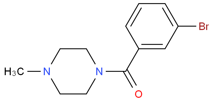 1 -溴-3 - (4 -甲基哌嗪基羰基)苯 CAS号:331274-67-0科研及生产专用 高校及研究所支持货到付款