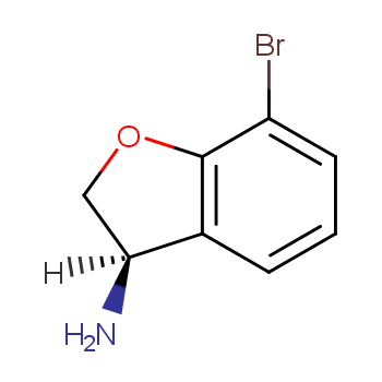 (R)-7-溴-2,3-二氢苯并呋喃-3-胺/1213092-51-3