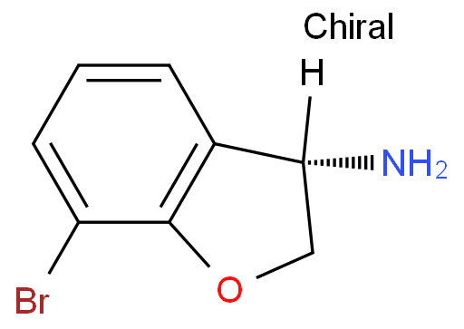 (S)-7-溴-2,3-二氢苯并呋喃-3-胺/1228557-01-4