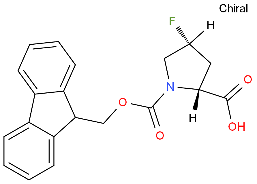 (2R,4R)-1-(((9H-芴-9-基)甲氧基)羰基)-4-氟吡咯烷-2-羧酸/1932387-77-3