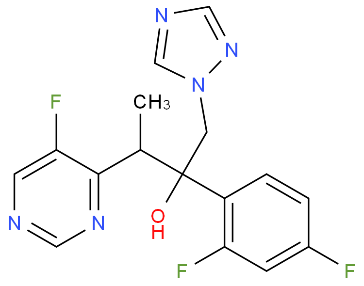 2-(2,4-difluorophenyl)-3-(5-fluoropyrimidin-4-yl)-1-(1,2,4-triazol-1-yl)butan-2-ol