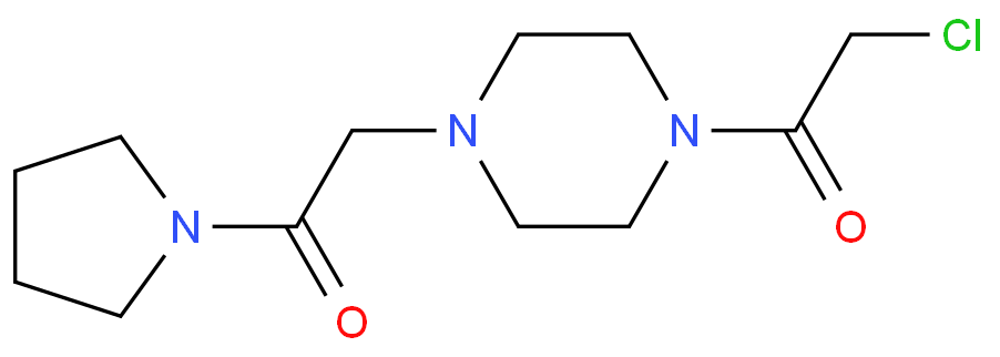 1-(Chloroacetyl)-4-(2-oxo-2-pyrrolidin-1-ylethyl)piperazine 885524-13-0 ...