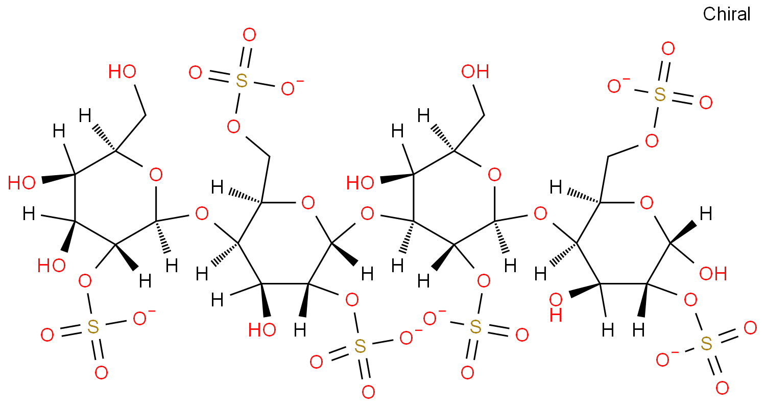λ-角叉胶化学结构式