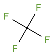 四氟甲烷化学结构式