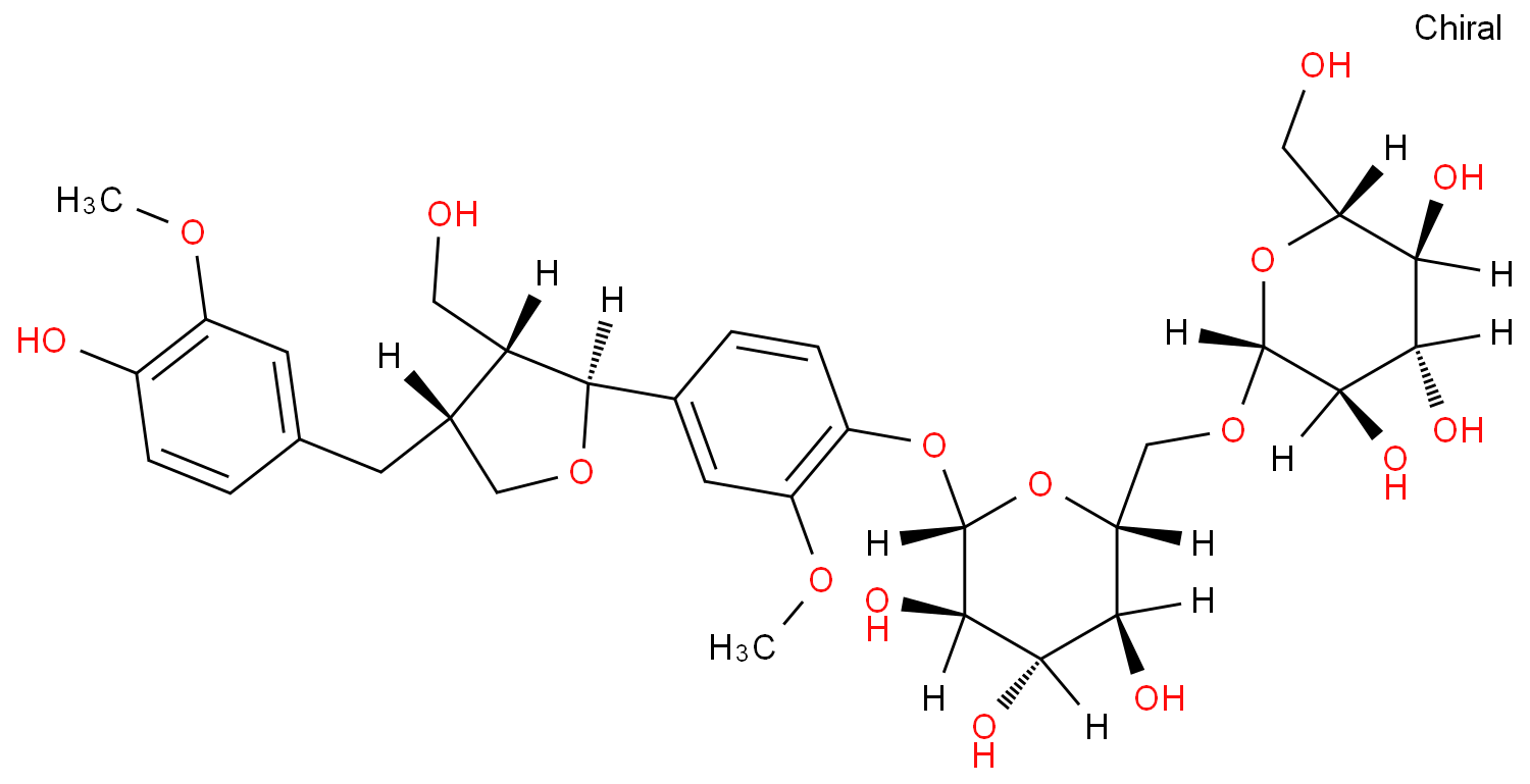 (+)-Lariciresinol 4'-O-beta-D-Glucopyranosy