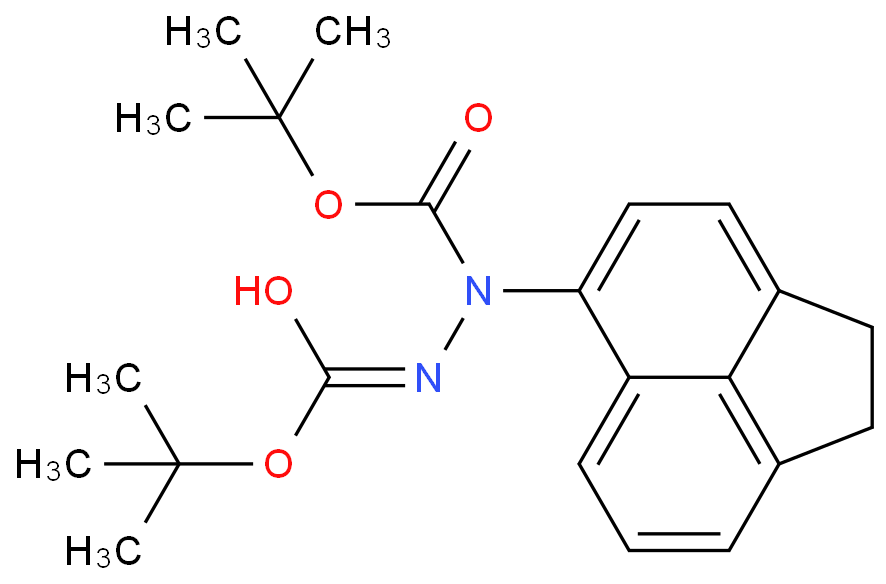 N''-[(tert-butoxy)carbonyl]-N-(1,2-dihydroacenaphthylen-5-yl)(tert-butoxy)carbohydrazide