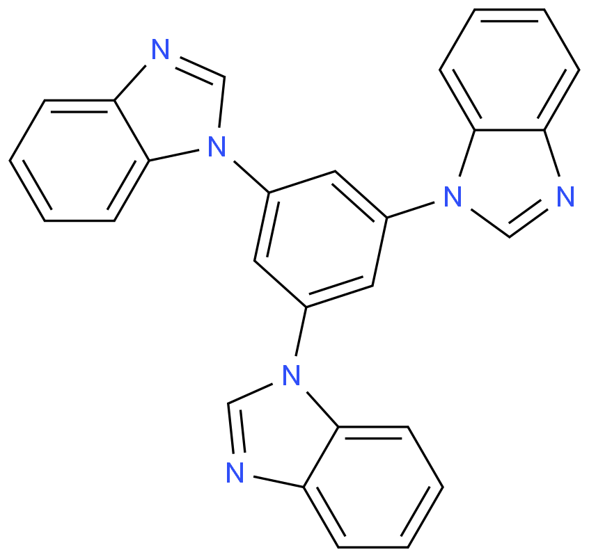 1,3,5-三(1H-苯并[D]咪唑-1-基)苯CAS号1207945-97-8（MOF/COF配体优势供应，质量保证）