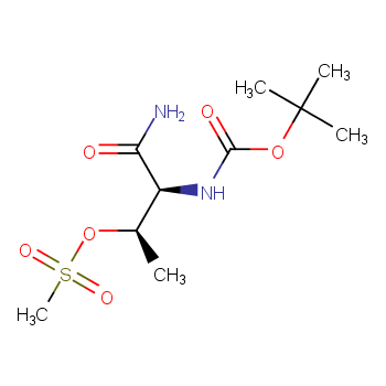 N-[(1S,2R)-1-(氨基羰基)-2-[(甲磺酰基)氧基]丙基]-,1,1-二甲基乙酯