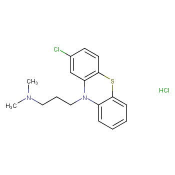 2-Chloro-10-[3-(dimethylamino)-1-propyl]phenothiazine Hydrochloride