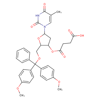 5-O-(4,4-二甲氧基三苯基甲基)-胸苷-3-O-丁二酸