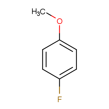 4-氟苯甲醚化学结构式
