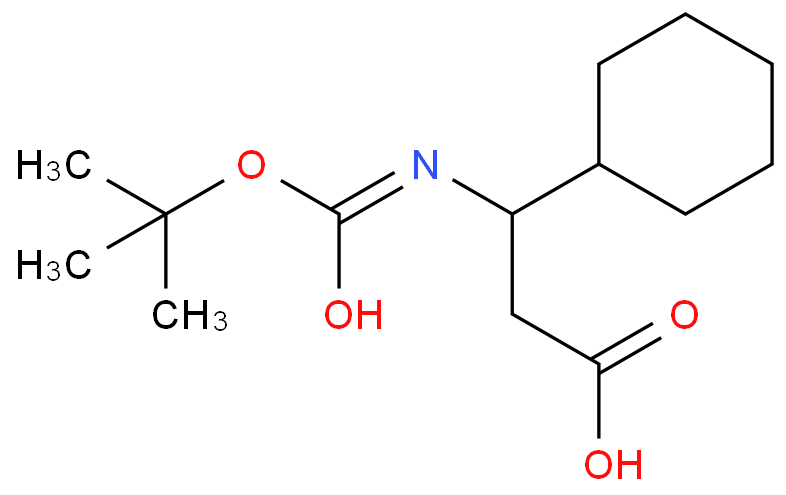 3-TERT-BUTOXYCARBONYLAMINO-3-CYCLOHEXYL-PROPIONIC ACID