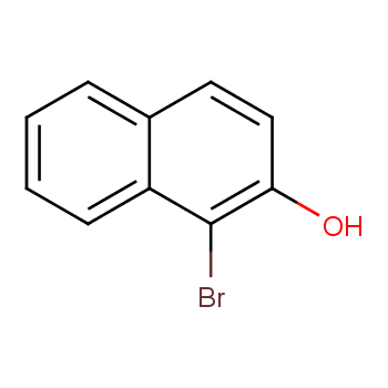 1-溴-2-萘酚化学结构式
