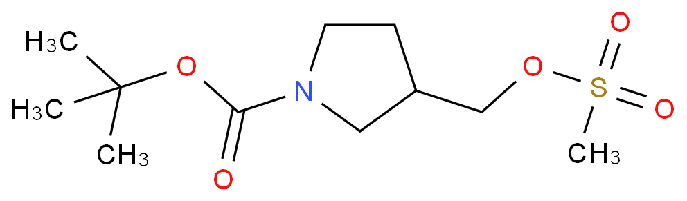 tert-butyl 3-(methylsulfonyloxymethyl)pyrrolidine-1-carboxylate
