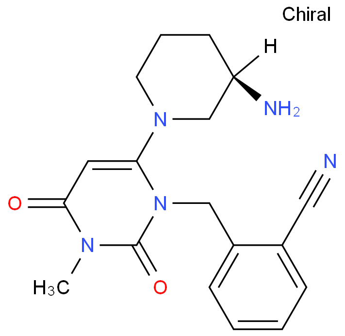 阿格列汀化学结构式
