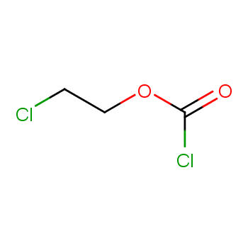 氯甲酸氯乙酯化学结构式