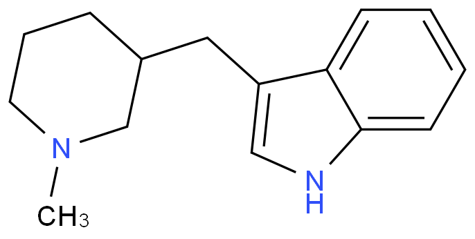 3-[(1-methylpiperidin-3-yl)methyl]-1H-indole