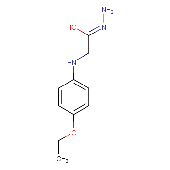 Glycine, N-(4-ethoxyphenyl)-, hydrazide  