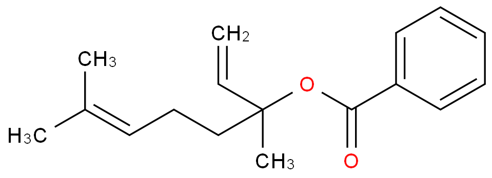 1,6-Octadien-3-ol,3,7-dimethyl-, 3-benzoate  