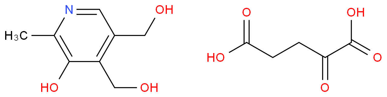 2-氧代戊二酸化学结构式