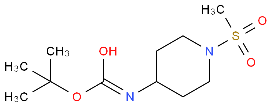 1-MS-4-Boc-氨基哌啶