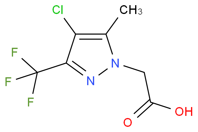 (4-CHLORO-5-METHYL-3-TRIFLUOROMETHYL-PYRAZOL-1-YL)-ACETIC ACID