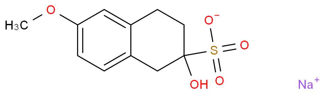 SODIUM 2-HYDROXY-6-METHOXY-1,2,3,4-TETRAHYDRO-NAPHTHALENE-2-SULFONATE