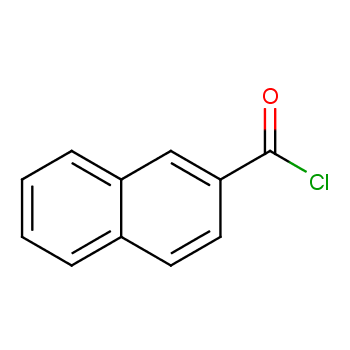 2-萘甲酰氯化学结构式