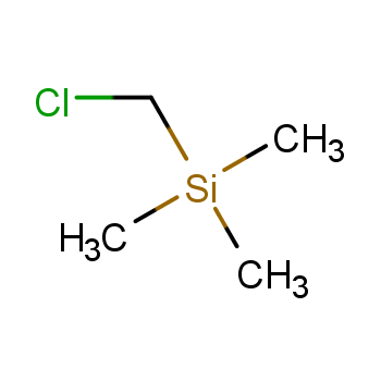 氯甲基三甲基硅烷化学结构式