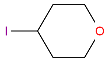 4-碘四氢-2H-吡喃化学结构式