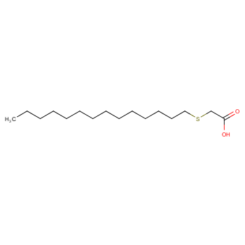 2-(Tetradecylthio)acetic Acid