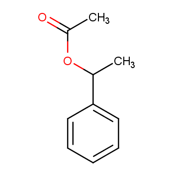 乙酸苏合香酯化学结构式